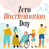 Zero Discrimination Instagram Post