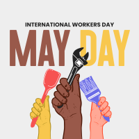 Celebrate Our Heroes on May Day Linkedin Post