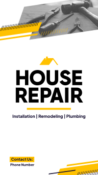 Home Repair Services Instagram Story