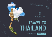 Explore Thailand Postcard