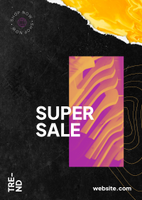 Super Sale Boutique Poster Design