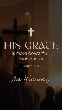 His Grace Instagram Reel Image Preview