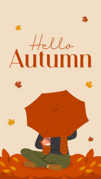 Hello Autumn Greetings Instagram Story