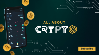 Cryptocurrency Investment Channel YouTube Banner