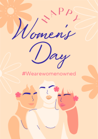 Happy Women's Day Flyer