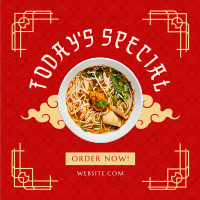 Special Oriental Noodles Linkedin Post