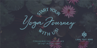 Yoga Journey Twitter Post