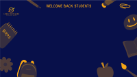 Back to School Discount Zoom Background