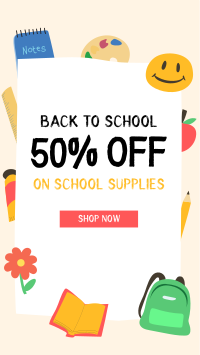 Back to School Discount Instagram Story