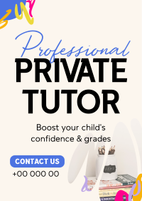 Private Tutor Flyer