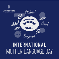 Language Day Greeting Instagram Post