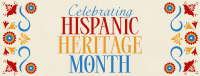 Traditional Hispanic Heritage Month Facebook Cover