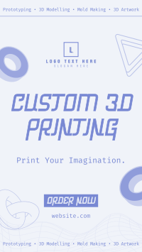 Agnostic Custom 3D Print Video