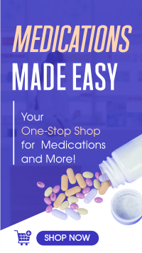 Modern Medical Pharmacy Shop Instagram Reel Design