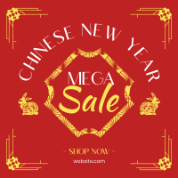 Chinese Year Sale Linkedin Post Design