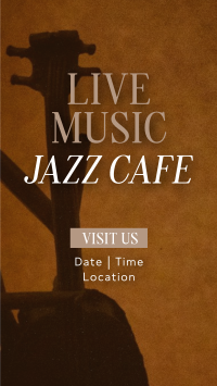 Cafe Jazz Facebook Story