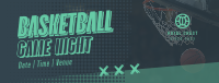 Basketball Game Night Facebook Cover Image Preview