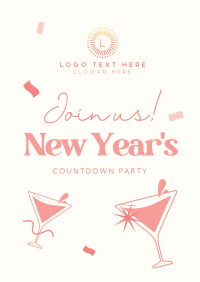 New Year Countdown Flyer