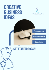 Business Idea Suggestions Poster