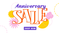 Hippie Anniversary Sale Facebook Event Cover