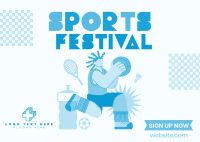 Sports Event Postcard example 4