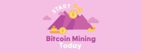 Bitcoin Mountain Facebook Cover Image Preview