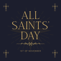 Solemn Saints' Day Instagram Post Image Preview