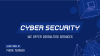 Cyber Security Consultation Facebook Event Cover