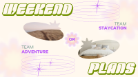 Weekend Plans Engagement Animation
