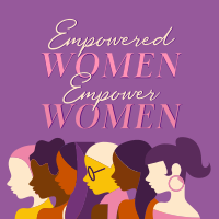 Empowered Women Month Linkedin Post Design