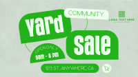 Community Yard Sale Thrift Animation