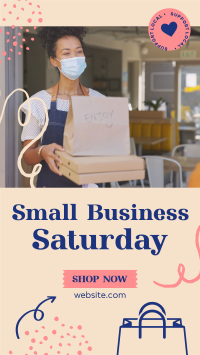 Small Business Owner Facebook Story example 2