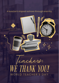 Professor Teacher's Day Flyer