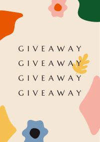 Giveaway Time Flyer