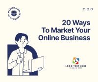 Ways to Market Online Business Facebook Post