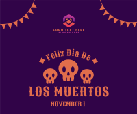 Dias De Los Muertos Greeting Facebook Post