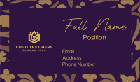 Floral Tulips Business Card