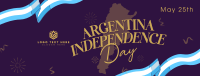 Independence Day of Argentina Facebook Cover Design