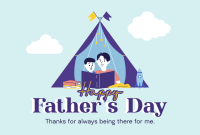 Father & Son Tent Pinterest Cover