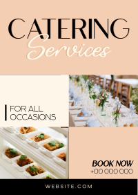 Elegant Catering Service Flyer