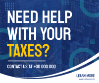 Tax Assistance Facebook Post