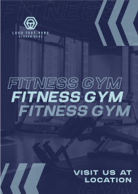 Strong Fitness Gym Poster