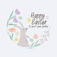 Easter Wreath Instagram Post Image Preview