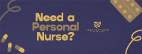 Caring Professional Nurse Facebook Cover Design