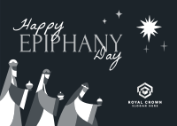 Epiphany Day Postcard Image Preview