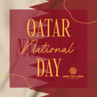 Qatar National Day Greeting Linkedin Post