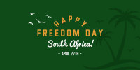 South Africa Freedom Twitter Post