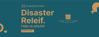 Disaster Relief Shapes Facebook Cover