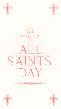 Solemn Saints' Day Instagram Reel Image Preview