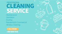 Cleaning Company Facebook Event Cover